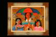 Colleen Browning, “Sun and Daughters,” 1997, Oil on canvas, 25 x 32 ½ inches. Gift of the artist, Collection of the Southern Alleghenies Museum of Art.